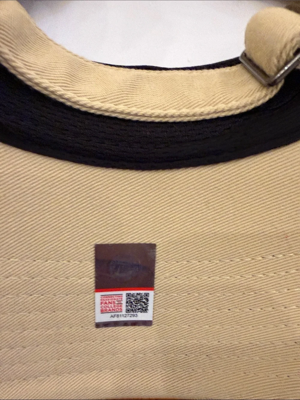 adidas Beige Camo Honor & Support Military Appreciation Cap Texas A&M
